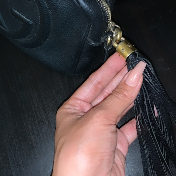 Gucci pebble calfskin small disco bag - Picture 4 of 10